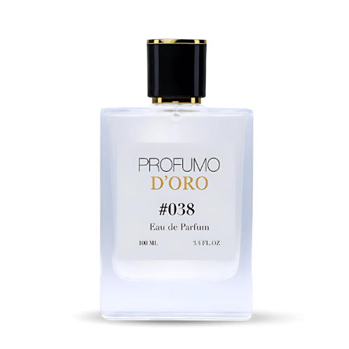 Profumo D’oro #038 – edle Verpackung des Herren Eau de Parfum, modern und elegant gestaltet